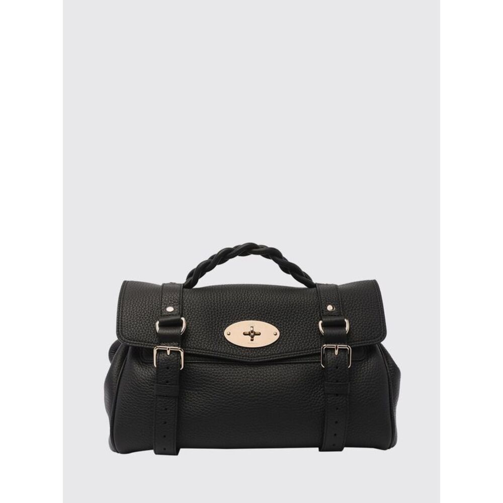 Mulberry Women Alexa Handbag Mulberry In Calf Leather With Braided Handle